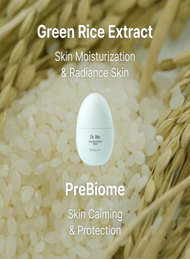 دكتور بيو سيروم دكتور بايو جرين رايس بايوم (50 مل) مع البروبيوتيك، يقلل البقع الداكنة، يعالج فرط التصبغ والعيوب، بشرة مشرقة، لون بشرة موحد، خالٍ من العطور، منتج كوري نباتي للعناية بالبشرة الحساسة - Image 2